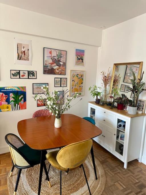 Lumineux Et Spacieux Appartement Paris Exterior foto